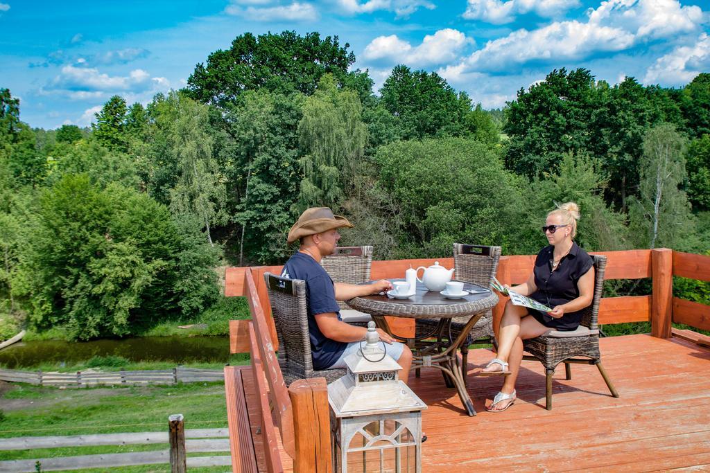 Łagów Rancho Zapotocznyヴィラ エクステリア 写真