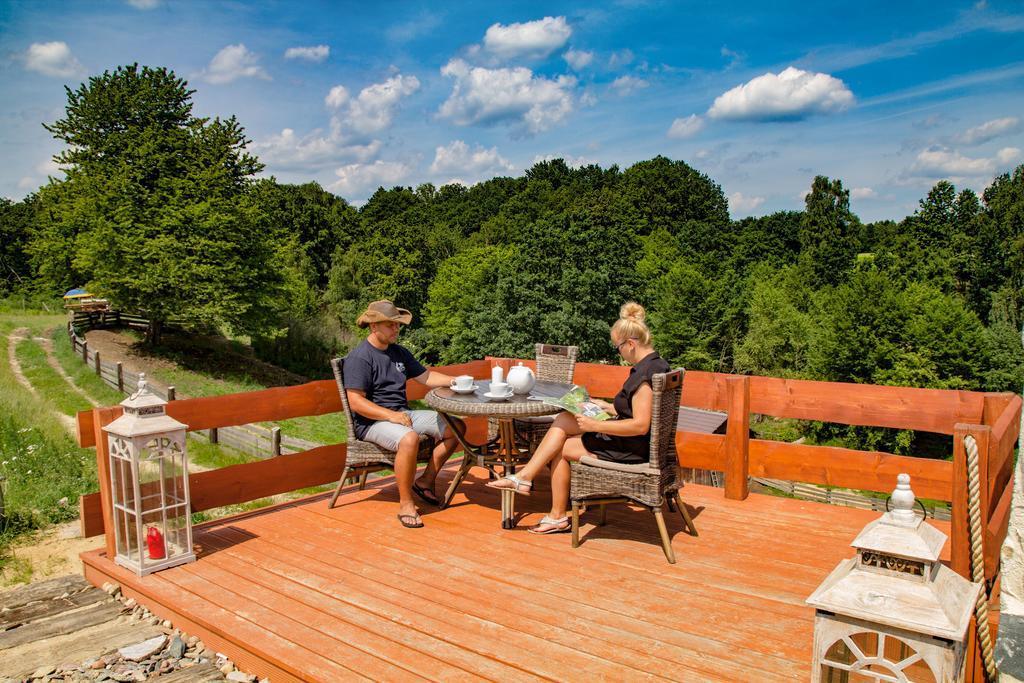 Łagów Rancho Zapotocznyヴィラ エクステリア 写真